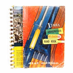 Lyman Ammunition Reloading Hand Book 41st Edition