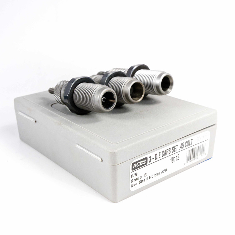 RCBS .45 Colt Carbide Reloading Die Set