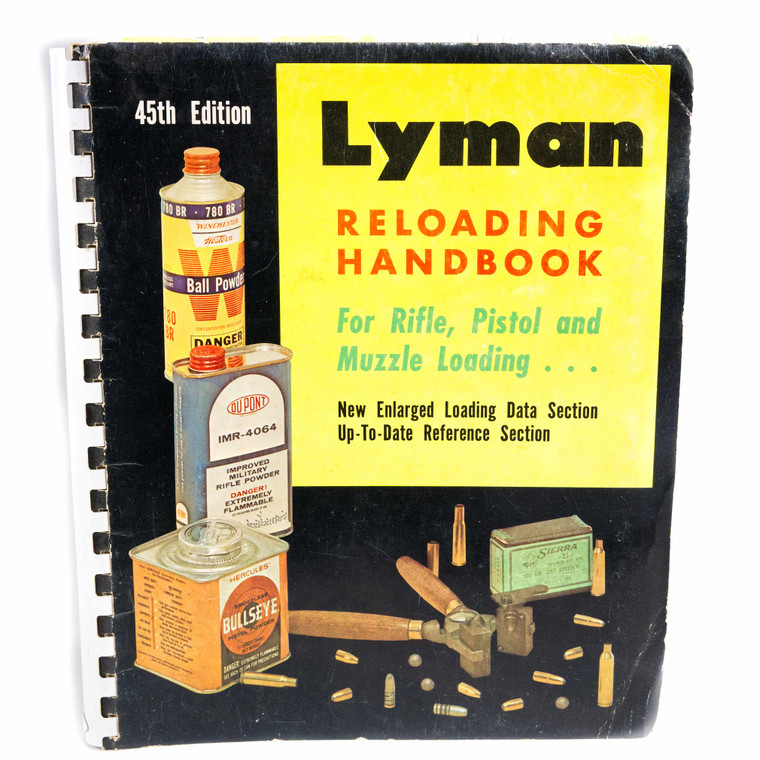 Lyman Reloading Handbook 45th Edition