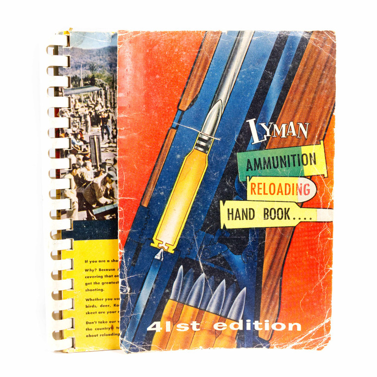 Lyman Ammunition Reloading Hand Book 41st Edition