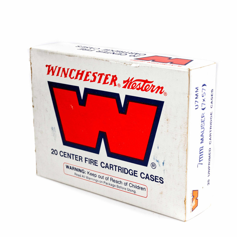 7x57 Mauser Winchester Western Brass