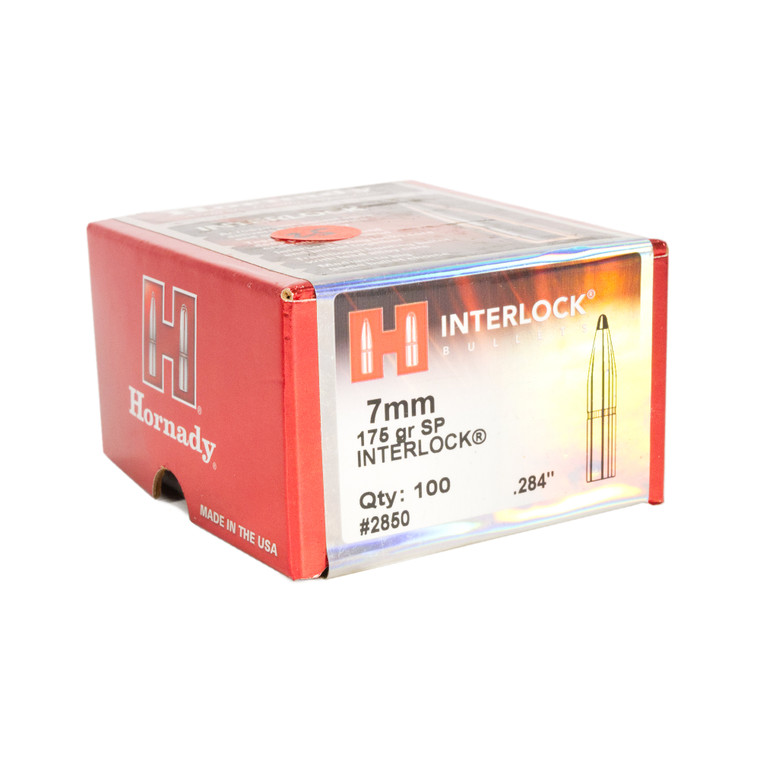 Hornady 7mm (.284") 175 Grain Interlock SP