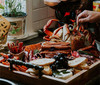 Smoked Fish Seafood Charcuterie Board