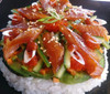 Smoked Salmon Sushi Pizza