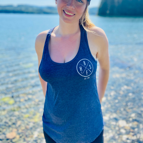Ladies Navy Stanfields Tank Top Ladies Navy Stanfields Tank Top