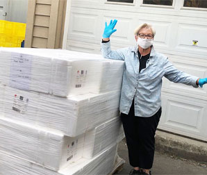 Hardy Buoys Works With MOWI to Supply Food to Food Banks