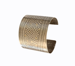 Sterling Silver and 24K Gold Keum Boo 'Wonder Woman' Cuff