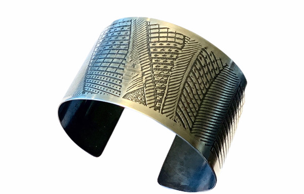 Sterling Silver Swish Cuff