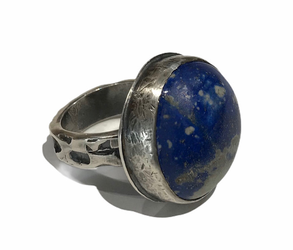 Lapis and Sterling Silver Ring