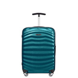 62764-1686 - Samsonite Lite-Shock 55cm 4 Wheel Cabin Suitcase Petrol Blue