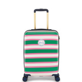 JLH0103-110 - Joules Hard Side 4 Wheel 54cm Cabin Suitcase Resort Stripe