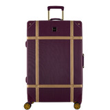 TR-0193-FIG-L - 
Rock Vintage 78cm Suitcase Fig/Gold