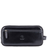 MZ100-BLK - Visconti Naples Wash Bag Black