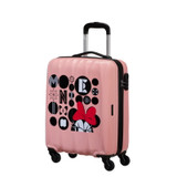 106497-A082 - American Tourister Hypertwist Disney 55cm 4 Wheel Cabin Suitcase Minnie Glam