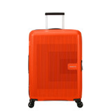 146820-2525 - American Tourister Aerostep 67cm Expandable Medium Suitcase Bright Orange