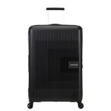 146821-1041 - American Tourister Aerostep Expandable 77cm Large Suitcase Black