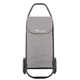 ROLS-COM8-BTT-GREY - 
Rolser COM Tweed Black Tube 2 Big Wheel Shopping Trolley Grey Tweed