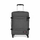 EK0A5BFI77H - Eastpak Transit'R 4 54cm Cabin Suitcase Black Denim