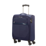 132503-2694 - American Tourister Deep Dive 55cm Cabin Suitcase Navy/Blue