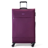 TR-0264-PUR-L - Rock Paris 4 Wheel Large Suitcase Purple