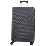 TR-0263-BLK-L - Rock Santiago 4 Wheel Large Suitcase Black