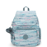 KI63453QN - Kipling City Zip S Backpack Palmtree Leaves
