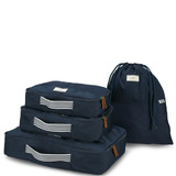 JLA1002-002 - Joules Set Of 4 Packing Cubes French Navy