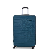 TR-0274-TEA-L - Rock Seattle 4 Wheel Large Suitcase Teal