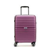 TR-0223-PUR-S - Rock Hydra-Lite Cabin Suitcase Purple