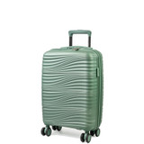 CL901-08-S - Pierre Cardin Riviera 56cm 4 Wheel Cabin Suitcase Green