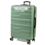 CL900-13-L - Pierre Cardin Provence 77cm 4 Wheel Large Suitcase Green