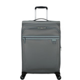 153538-A593 - American Tourister Aerospin 69cm Expandable Suitcase Stone Basalt