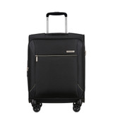 154779-1041 - Samsonite Base Breeze 4 Wheel 55cm Exp Cabin Suitcase Black
