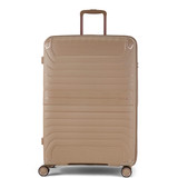 TR-0291-BEI-L - Rock Astrid 4 Wheel Spinner 76cm Expandable Large Suitcase Beige