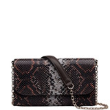 112314 - 
Radley Duchess Close Small Ziptop Crossbody Carmine Faux Snake