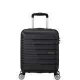 153342-0614 - American Tourister Flashline 4 Wheel 45cm Underseater Suitcase Shadow Black