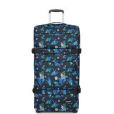 EK0A5BOEC0Y - Eastpak Transit'R Plus M 67cm Wheeled Duffle Floral Bloom Black