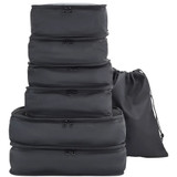TA-0037-BLK_A - Rock Set of 7 Packing Cubes Black