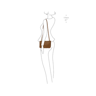 Bric's Gondola Violetta 2 Zip Shoulder Bag