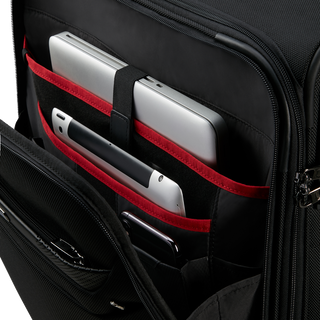 Samsonite Pro-DLX 6 4 Wheel 55cm Cabin Suitcase Integrated Laptop Pocket
