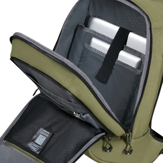 Samsonite Ecodiver 17.3" Laptop Backpack Waxed Wasabi