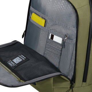Samsonite Ecodiver 17.3" Laptop Backpack Waxed Wasabi