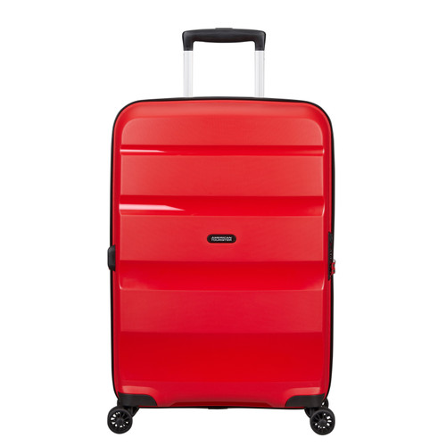 134850-0554 - https://www.luggagesuperstore.co.uk/media/catalog/product/p/r/prod_col_134850_0554_front_1.jpg | American Tourister Bon Air DLX 66cm Expandable Medium Suitcase Magma Red