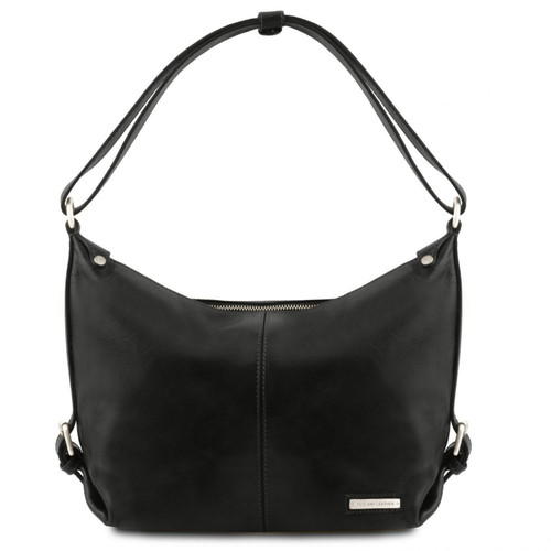 TL141479-1479_1_2 - 
Tuscany Leather Sabrina Hobo Bag Black