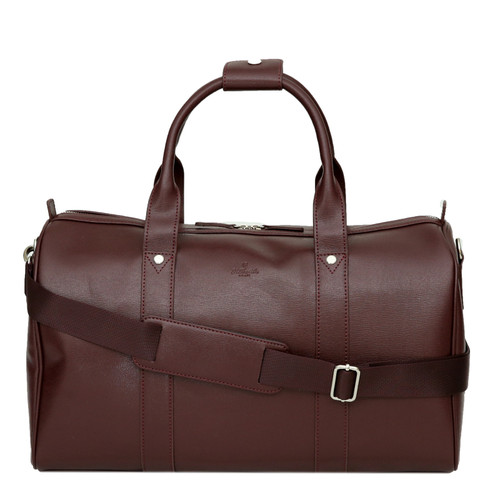 47505 - https://www.luggagesuperstore.co.uk/media/catalog/product/4/7/47505_burgundy_2_.jpg | S Babila Saffiano Leather Cabin Holdall