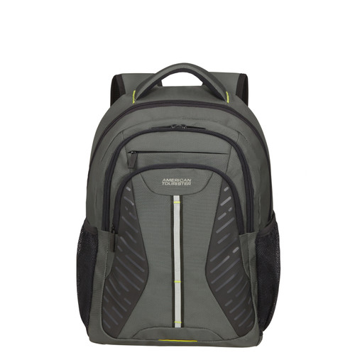 133524-2379 - https://www.luggagesuperstore.co.uk/media/catalog/product/p/r/prod_col_133524_2379_front_1.jpg | American Tourister AT Work 15.6” Laptop Backpack Reflect Shadow Grey