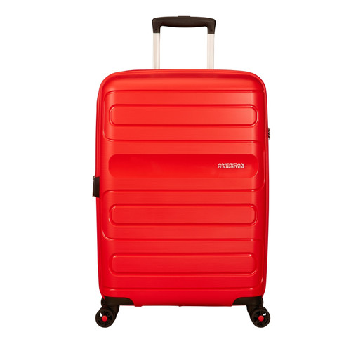 107527-0409 - 
American Tourister Sunside 68cm Expandable Suitcase Sunset Red