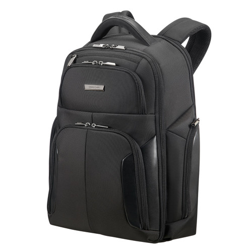 92128-1041 - https://www.luggagesuperstore.co.uk/media/catalog/product/p/r/prod_col_92128_1041_front34.jpg | Samsonite XBR 3V 15.6" Laptop Backpack Black
