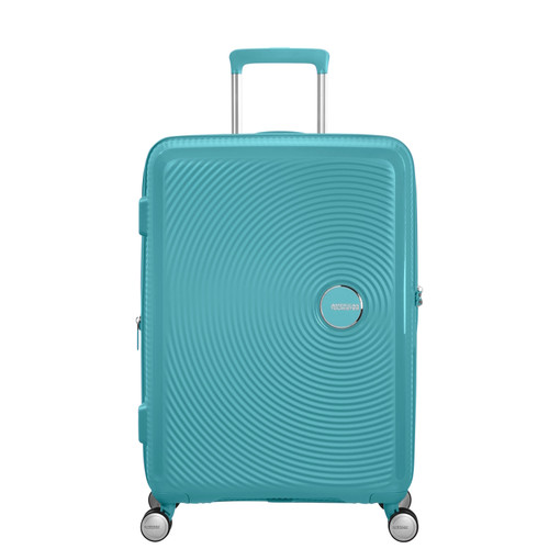 88473-A066 - 
American Tourister Soundbox 67cm Expandable Suitcase Turquoise Tonic