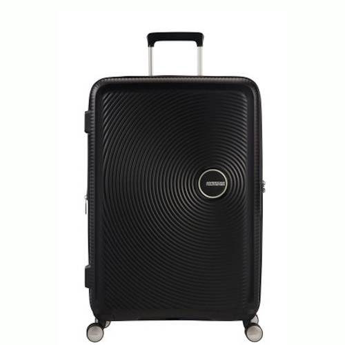 88473-1027 - 
American Tourister Soundbox 67cm Expandable Suitcase Bass Black
